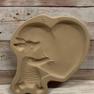 Piglet Heart Brown Bag Cookie Art Mold